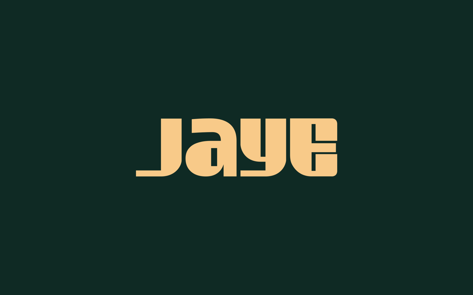 A montage cycling through the Jaye logo and the case study's screens, ending on the driver, map, wallet and subscription screens